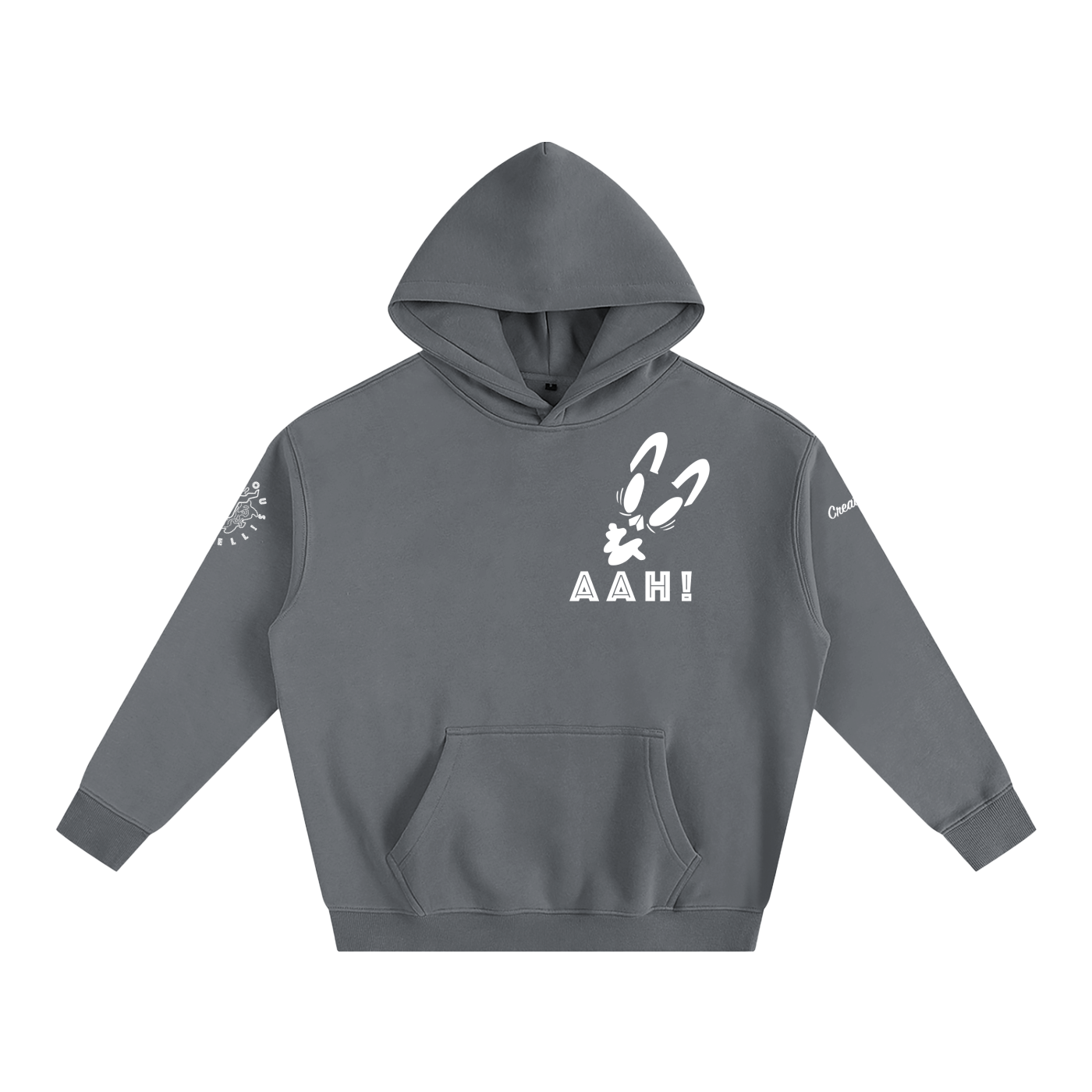 AAH! (ver.1) Oversize Fleeced Hoodie