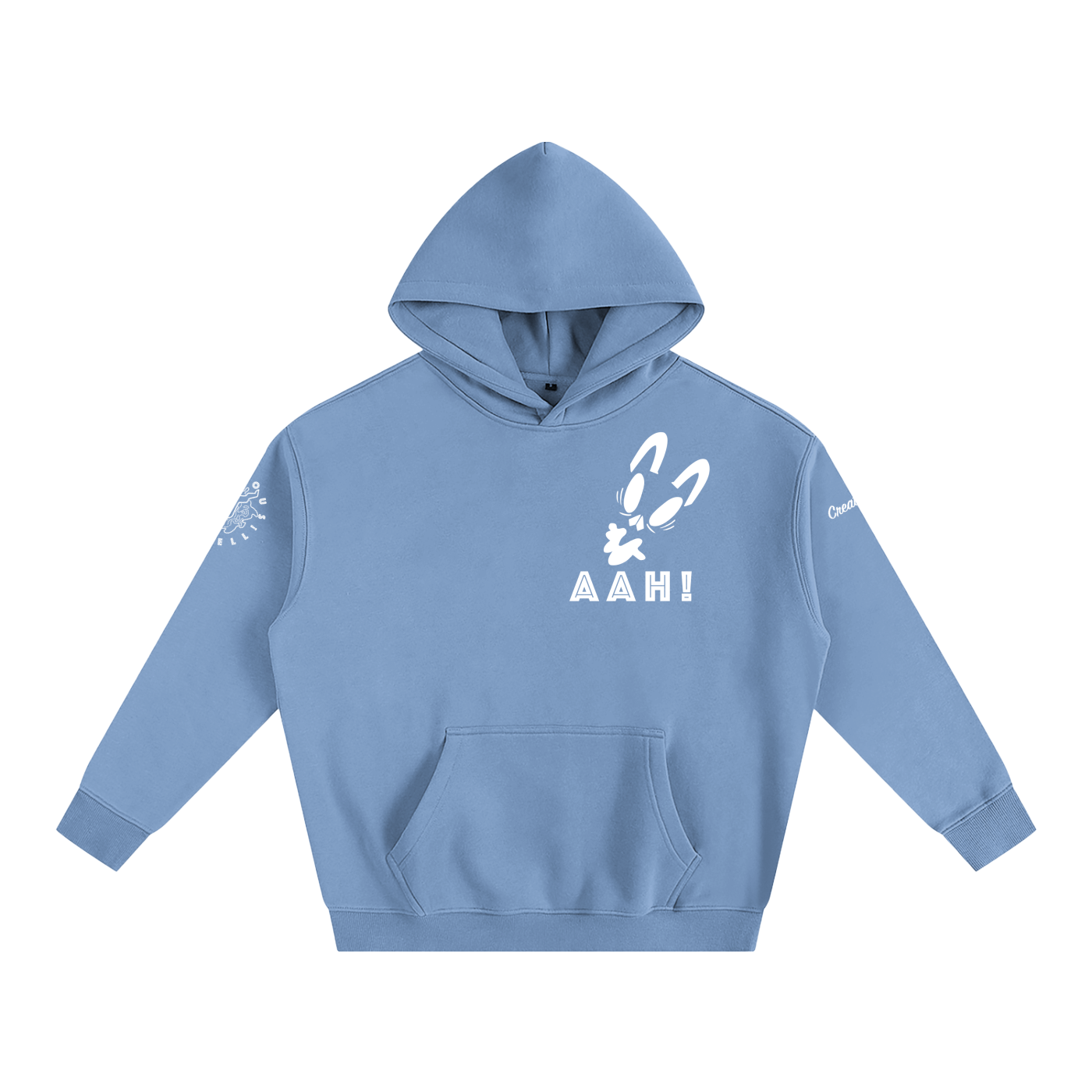 AAH! (ver.1) Oversize Fleeced Hoodie
