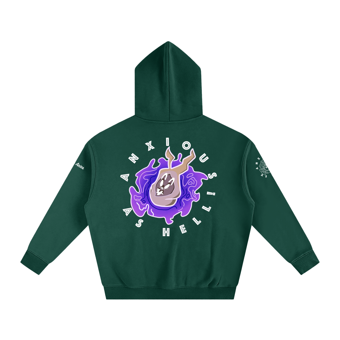 AAH! (ver.1) Oversize Fleeced Hoodie