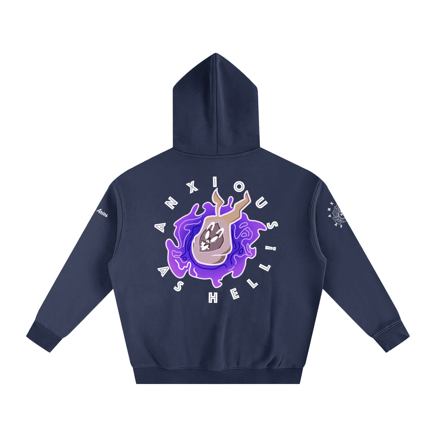 AAH! (ver.1) Oversize Fleeced Hoodie