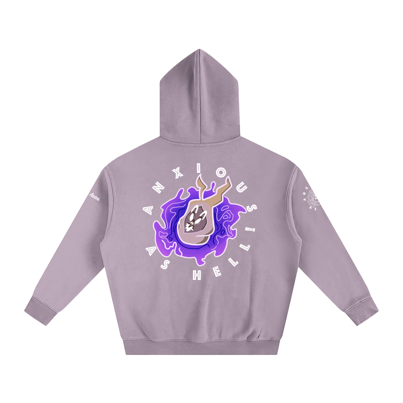 AAH! (ver.1) Oversize Fleeced Hoodie