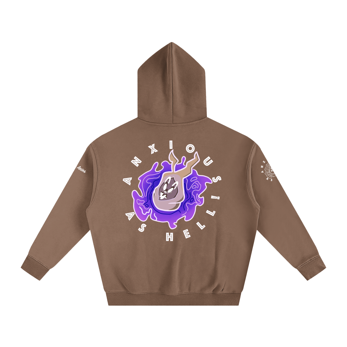 AAH! (ver.1) Oversize Fleeced Hoodie