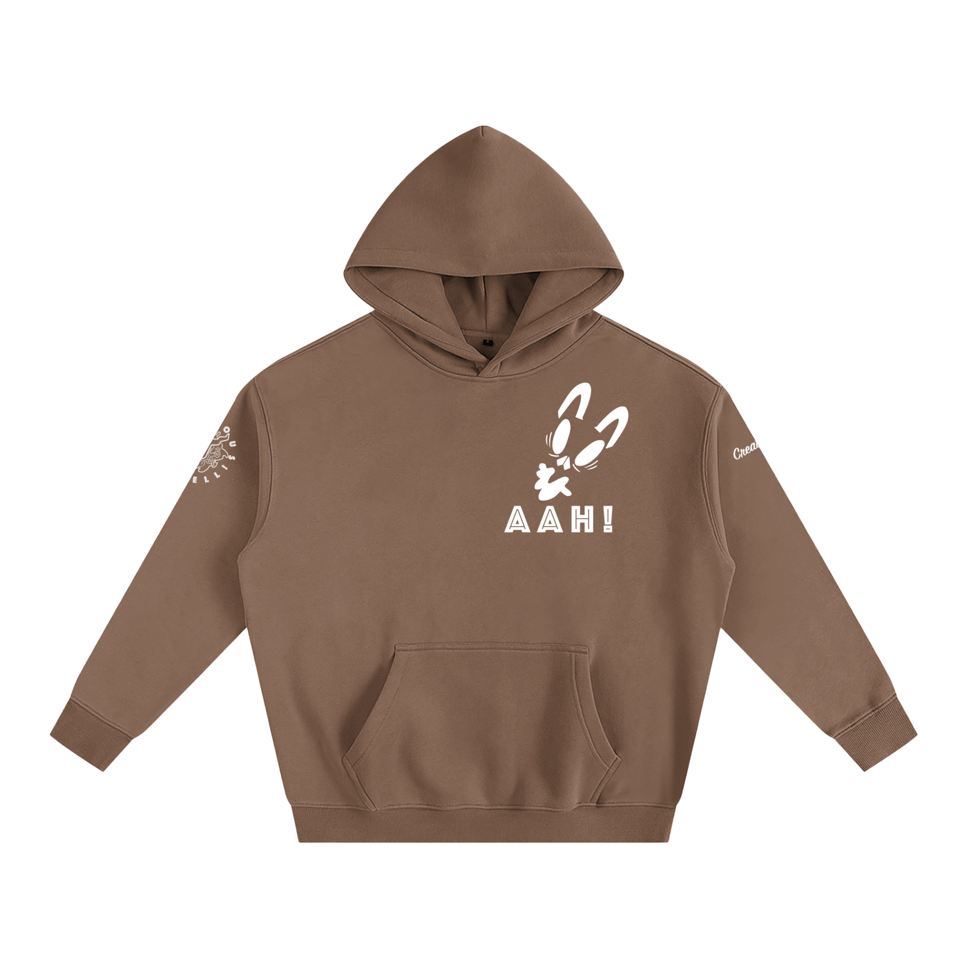 AAH! (ver.1) Oversize Fleeced Hoodie
