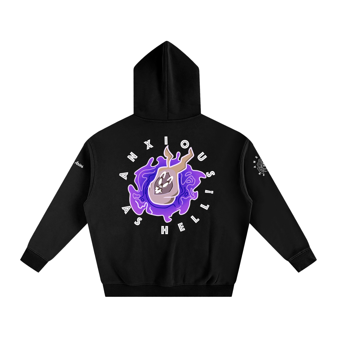 AAH! (ver.1) Oversize Fleeced Hoodie