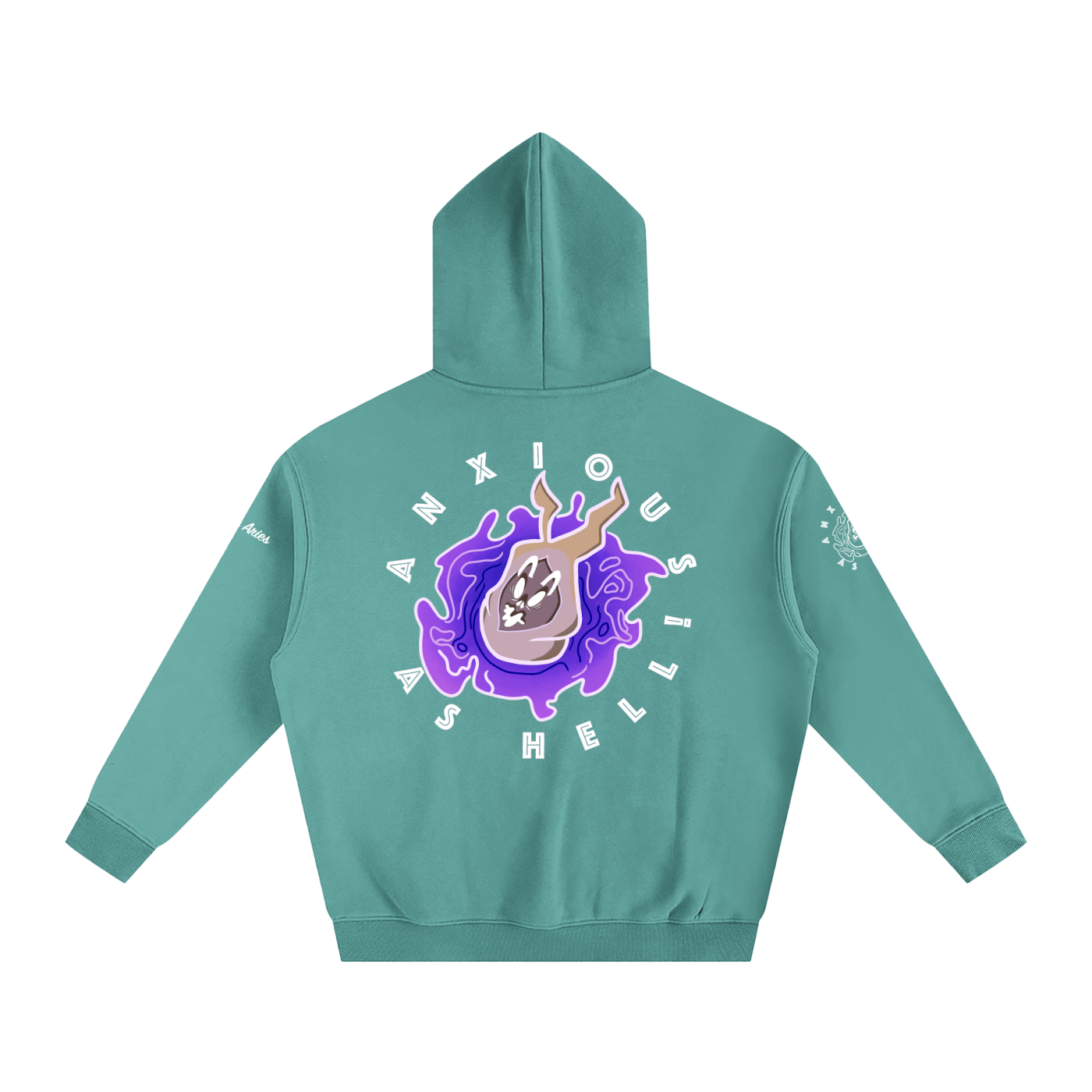 AAH! (ver.1) Oversize Fleeced Hoodie